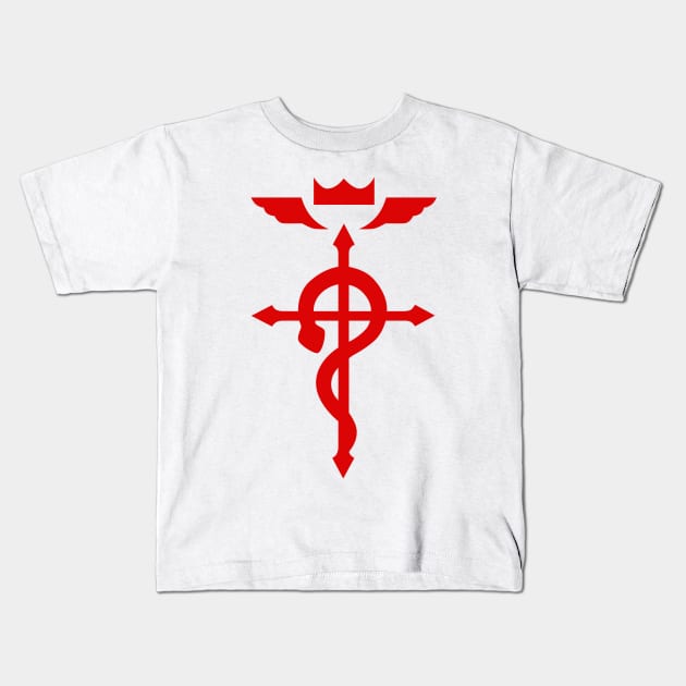 Full Metal Alchemist Kids T-Shirt by nintendino